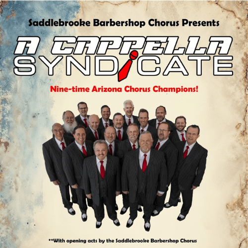 A Cappella Syndicate with SB Barbershop Chorus Sat Oct 18, 2025